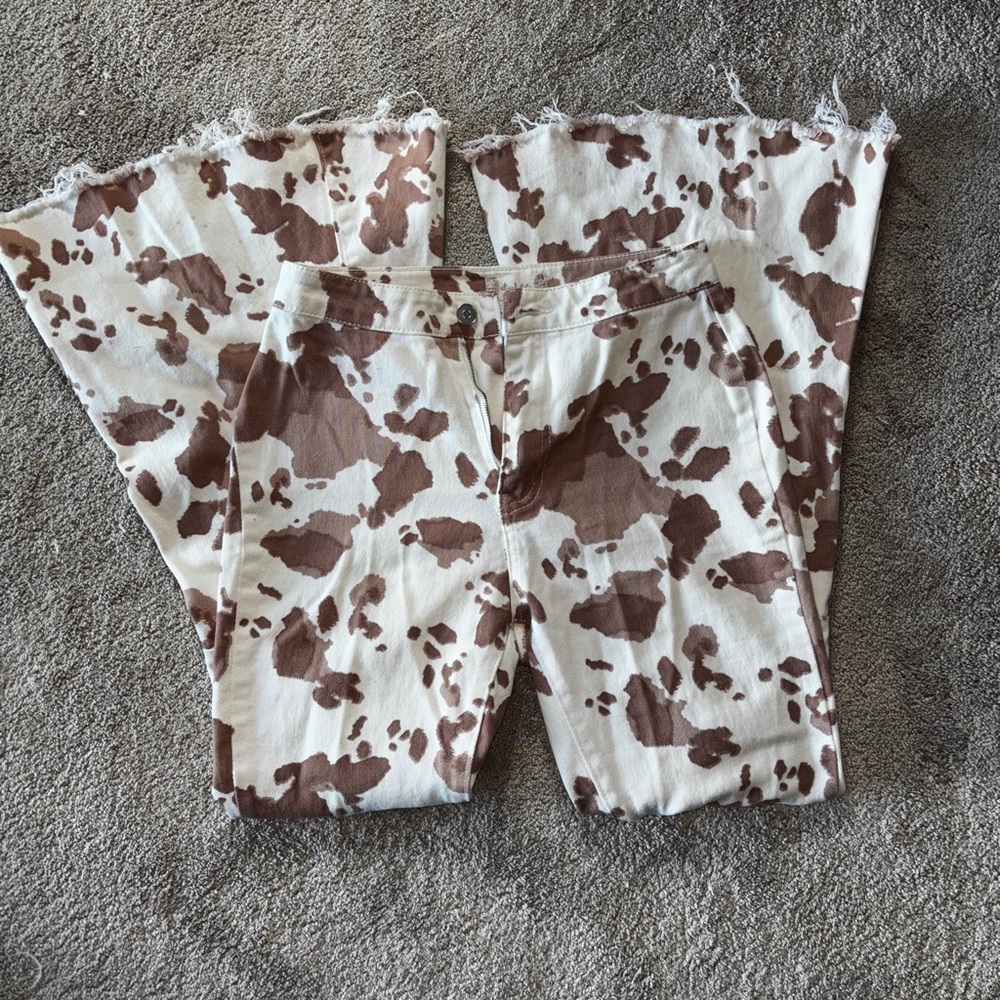Altar’d State Cow Flare Jeans
